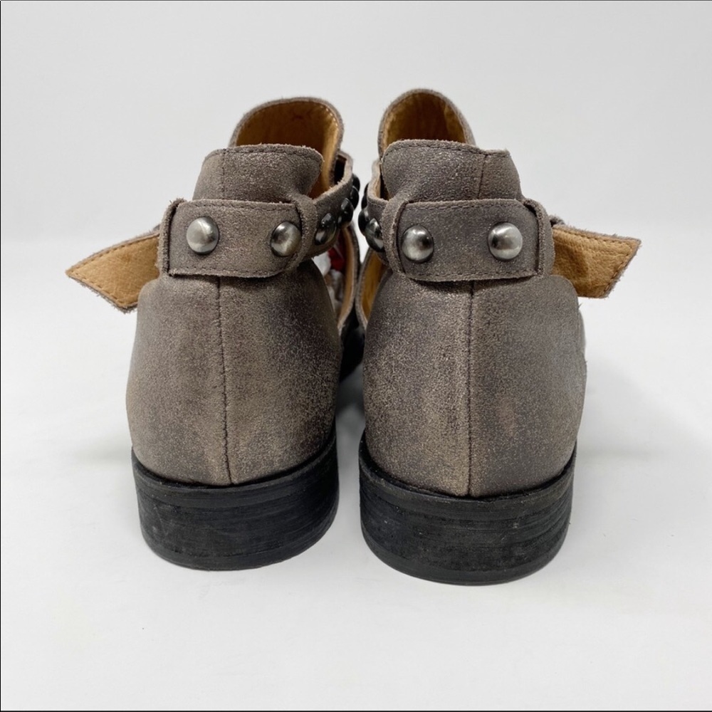 Corso Como Leather Ankle Boots Size 8.5 - Picture 3 of 7